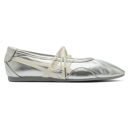 Sapatilha Onitsuka Tiger Gymnarina Silver Cream Prateado