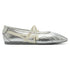 Sapatilha Onitsuka Tiger Gymnarina Silver Cream Prateado