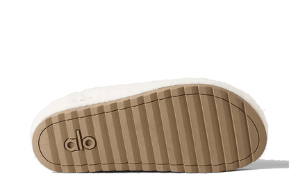Slipper Alo Yoga Recovery Ivory Off White