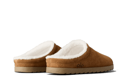 Slipper Alo Yoga Recovery Saddle/Ivory Bege