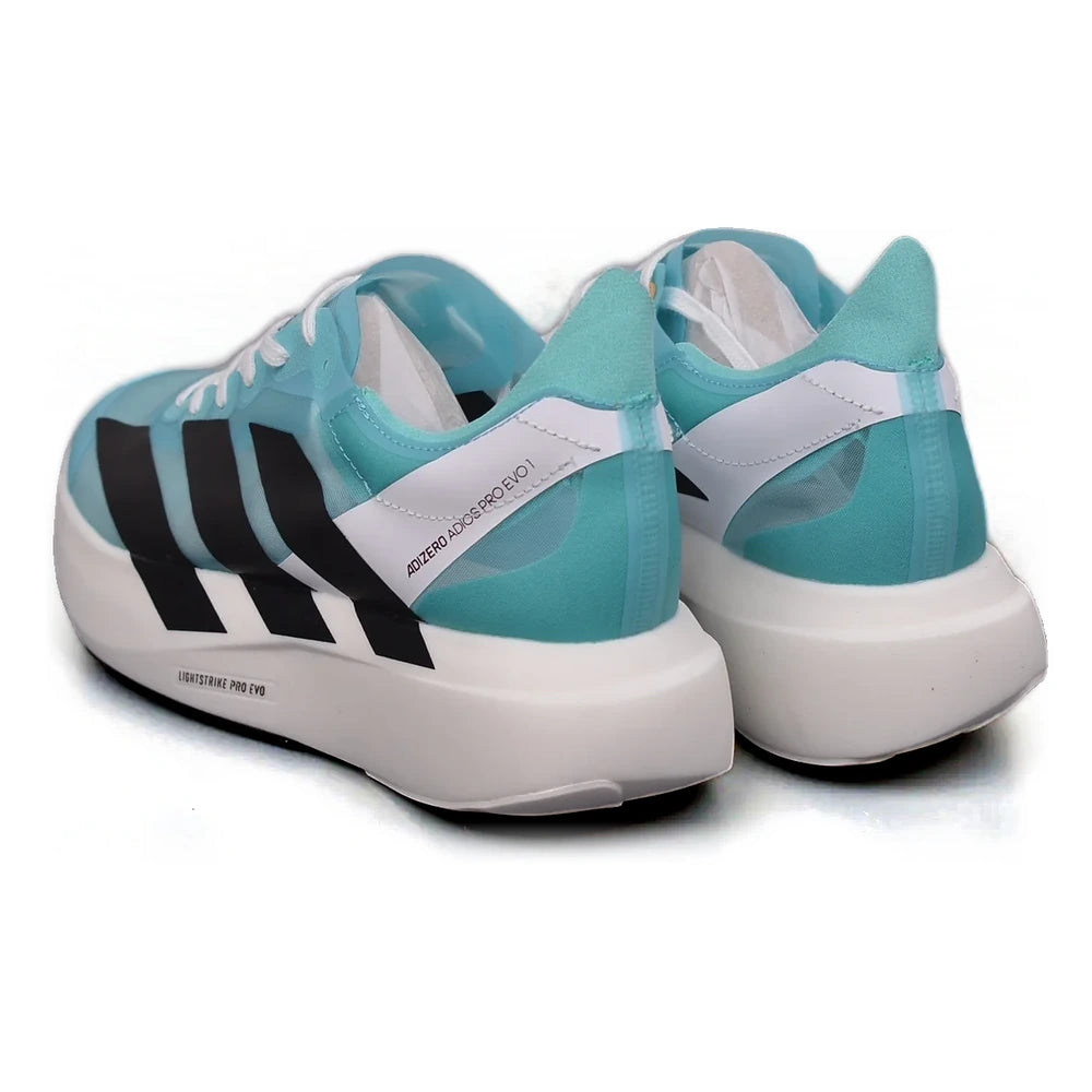 Tênis adidas Adizero Adios Pro Evo 1 Branco Turquesa