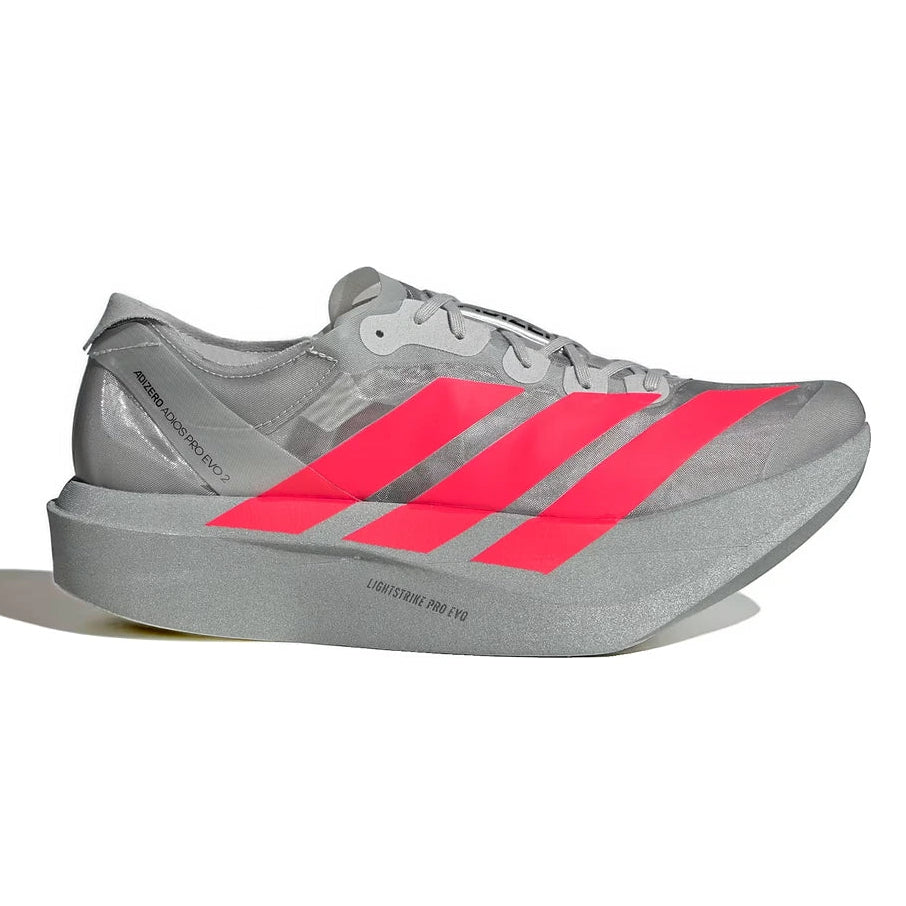Tênis adidas Adizero Adios Pro Evo 2 Cinza Rosa