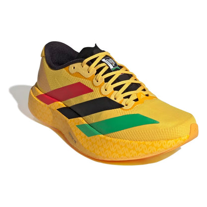 Tênis adidas Adizero EVO SL Jamaica 26 x Bob Marley Amarelo