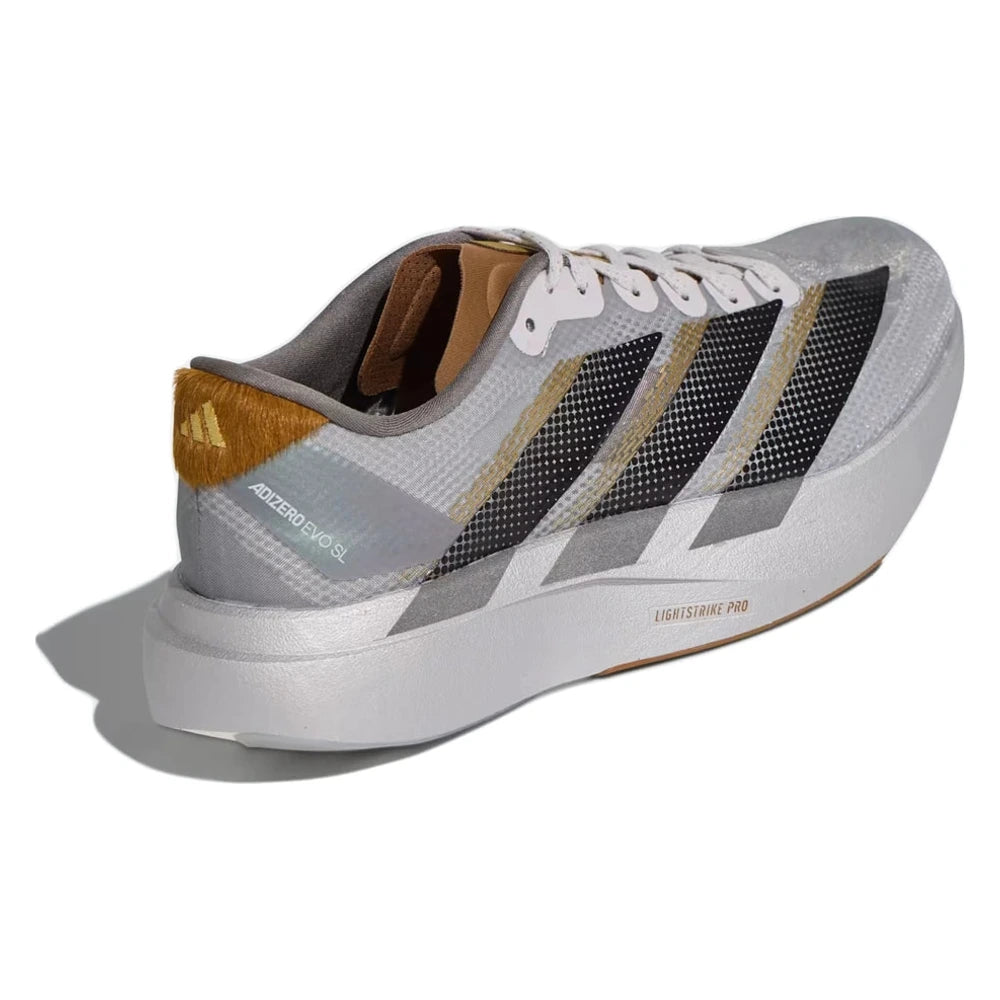 Tênis Adidas Adizero EVO SL Cinza Metálico - foto 5