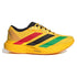 Tênis adidas Adizero EVO SL Jamaica 26 x Bob Marley Amarelo
