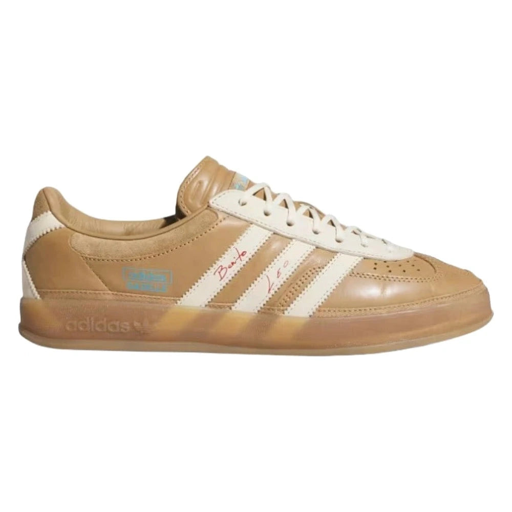 Tênis Adidas Bad Bunny Gazelle Indoor x Messi Cardboard Marrom