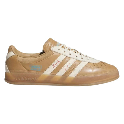 Tênis Adidas Bad Bunny Gazelle Indoor x Messi Cardboard Marrom