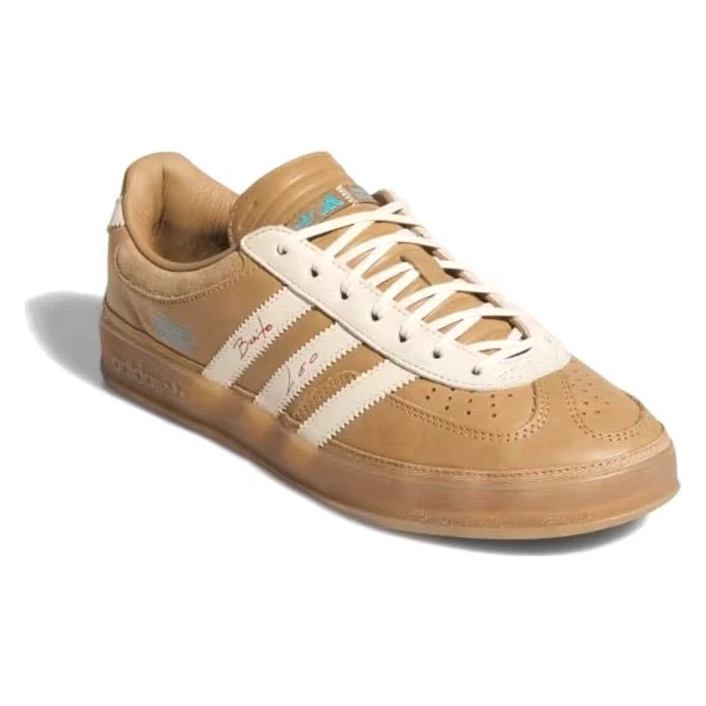 Tênis Adidas Bad Bunny Gazelle Indoor x Messi Cardboard Marrom - foto 3