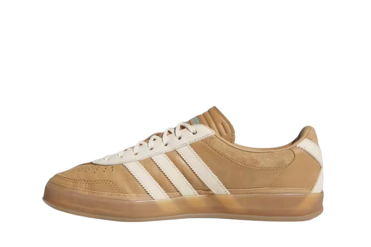 Tênis Adidas Bad Bunny Gazelle Indoor x Messi Cardboard Marrom