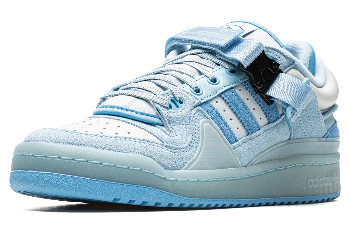 Tênis adidas Forum Buckle Low x Bad Bunny Blue Tint Azul - foto 4