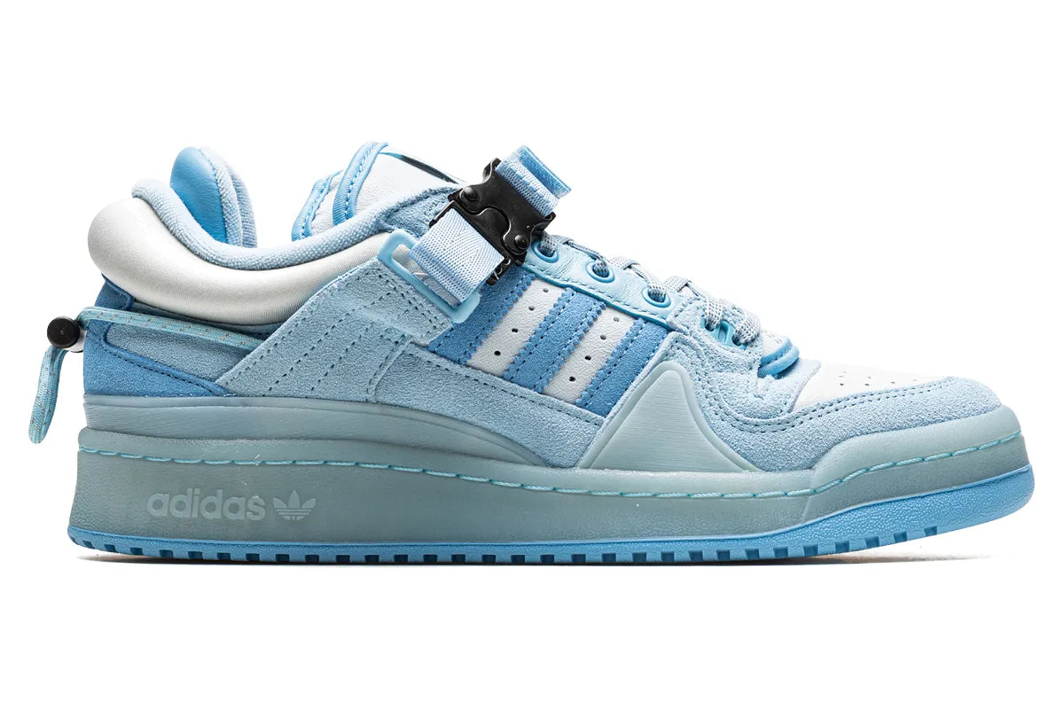 Tênis adidas Forum Buckle Low x Bad Bunny Blue Tint Azul - foto 6
