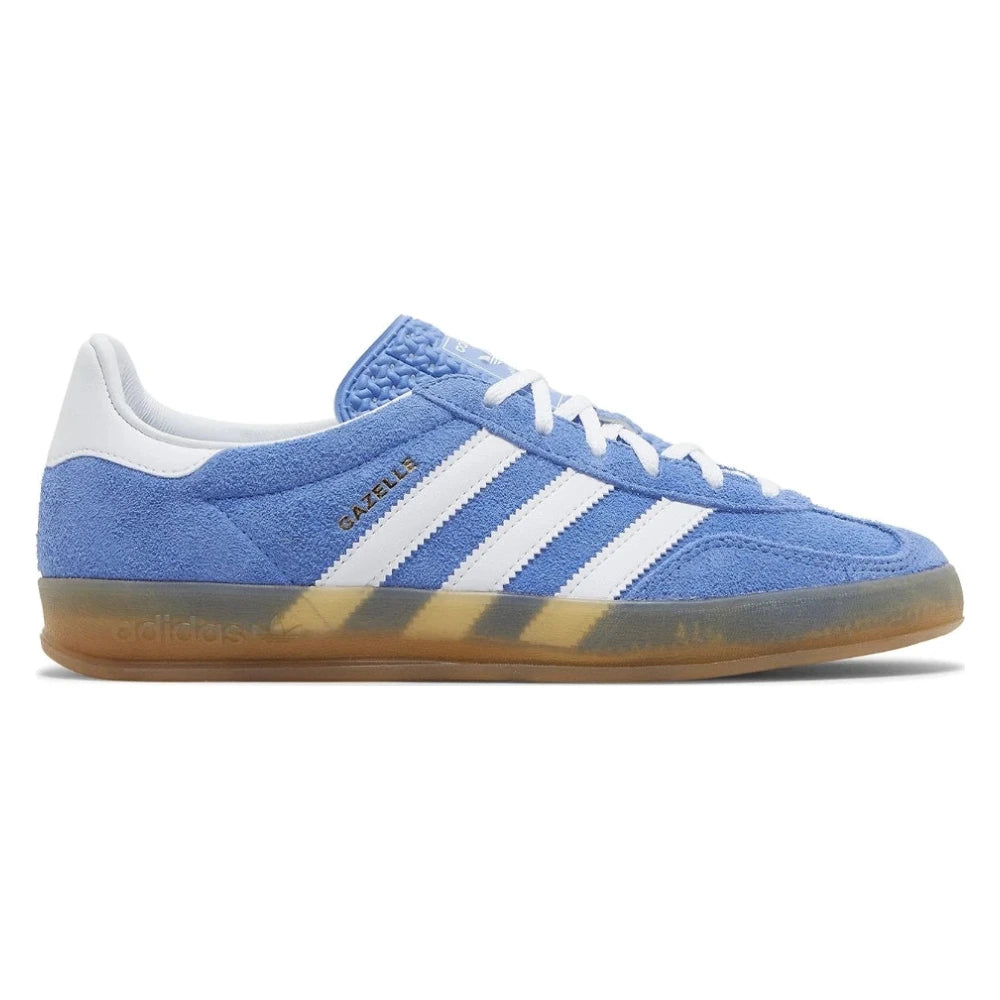 Tênis Adidas Gazelle Indoor Blue Fusion Gum Azul