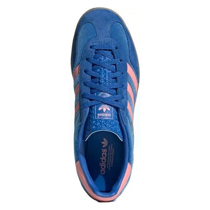 Tênis Adidas Gazelle Indoor Blue Semi Pink Velvet Azul - foto 4