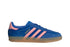 Tênis Adidas Gazelle Indoor Blue Semi Pink Velvet Azul