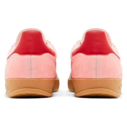 Tênis Adidas Gazelle Indoor Court Green Glow Pink Gum Rosa - foto 4