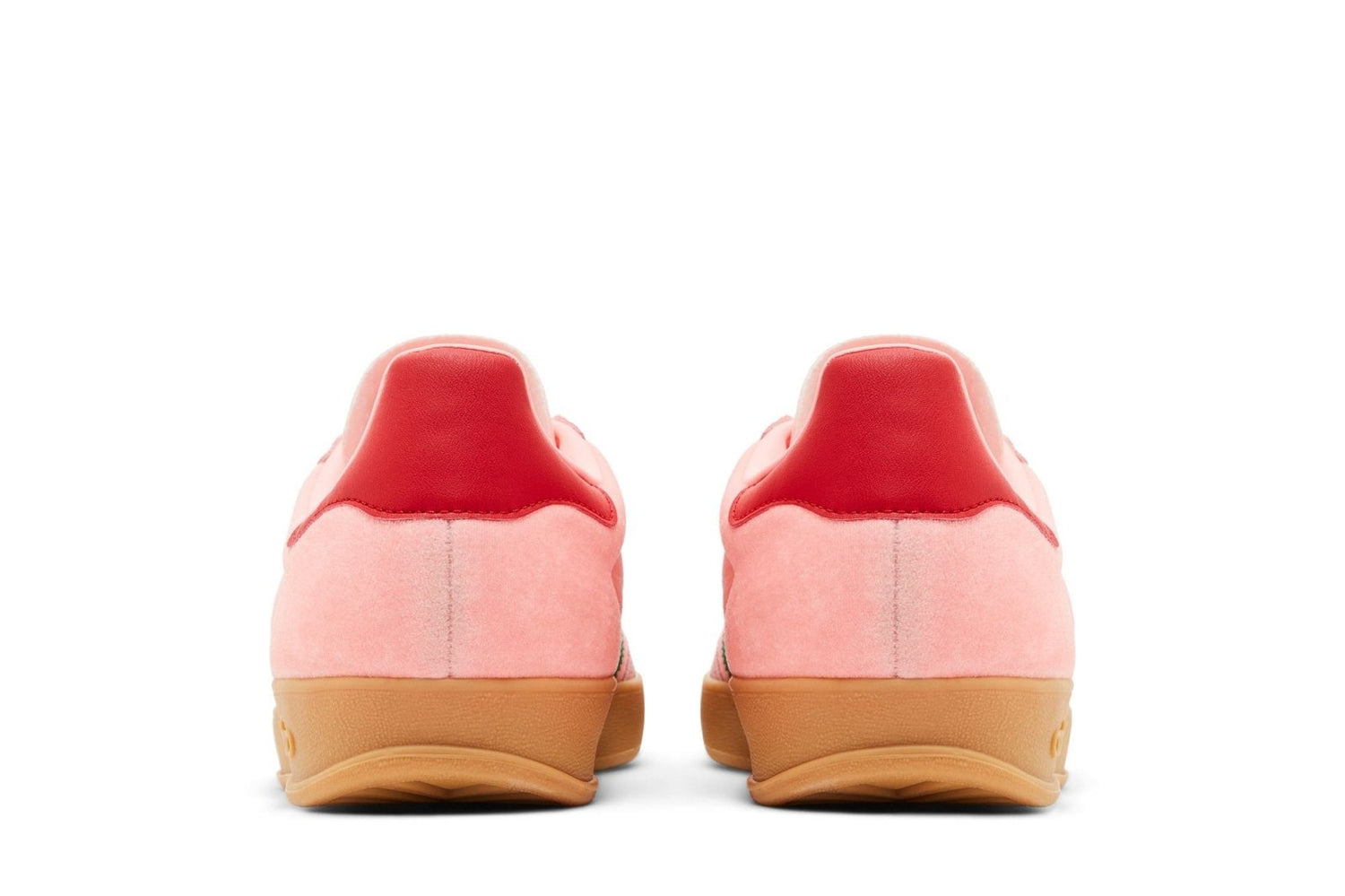 Tênis Adidas Gazelle Indoor Court Green Glow Pink Gum Rosa