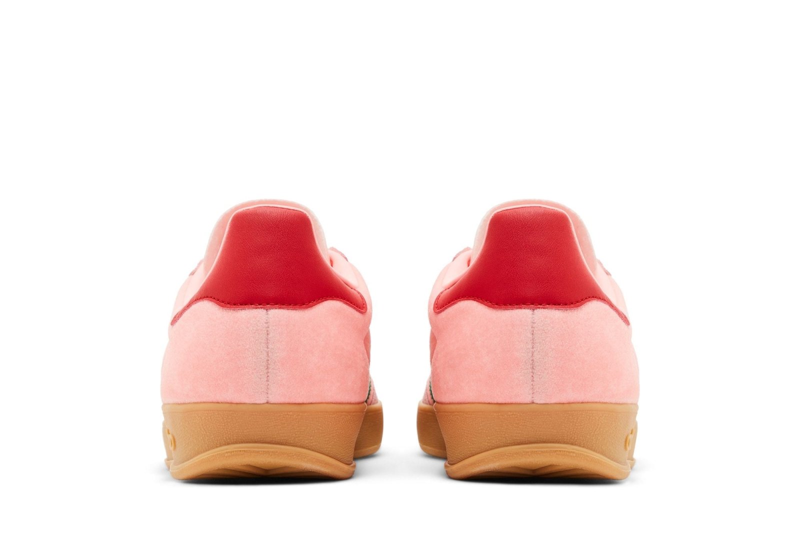 Tênis Adidas Gazelle Indoor Court Green Glow Pink Gum Rosa