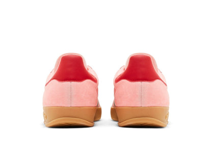 Tênis Adidas Gazelle Indoor Court Green Glow Pink Gum Rosa