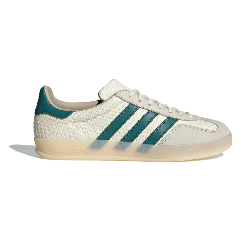 Tênis Adidas Gazelle Indoor Cream White Preloved Teal Branco
