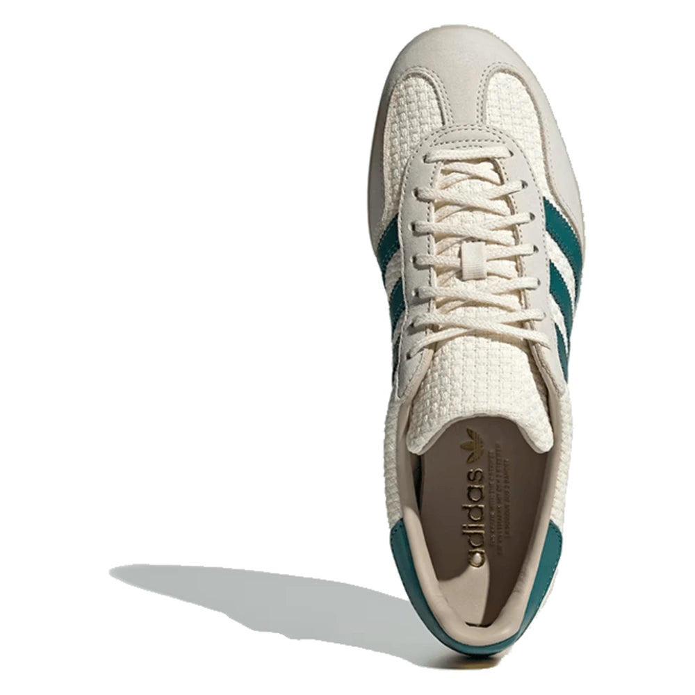 Tênis Adidas Gazelle Indoor Cream White Preloved Teal Branco - foto 2