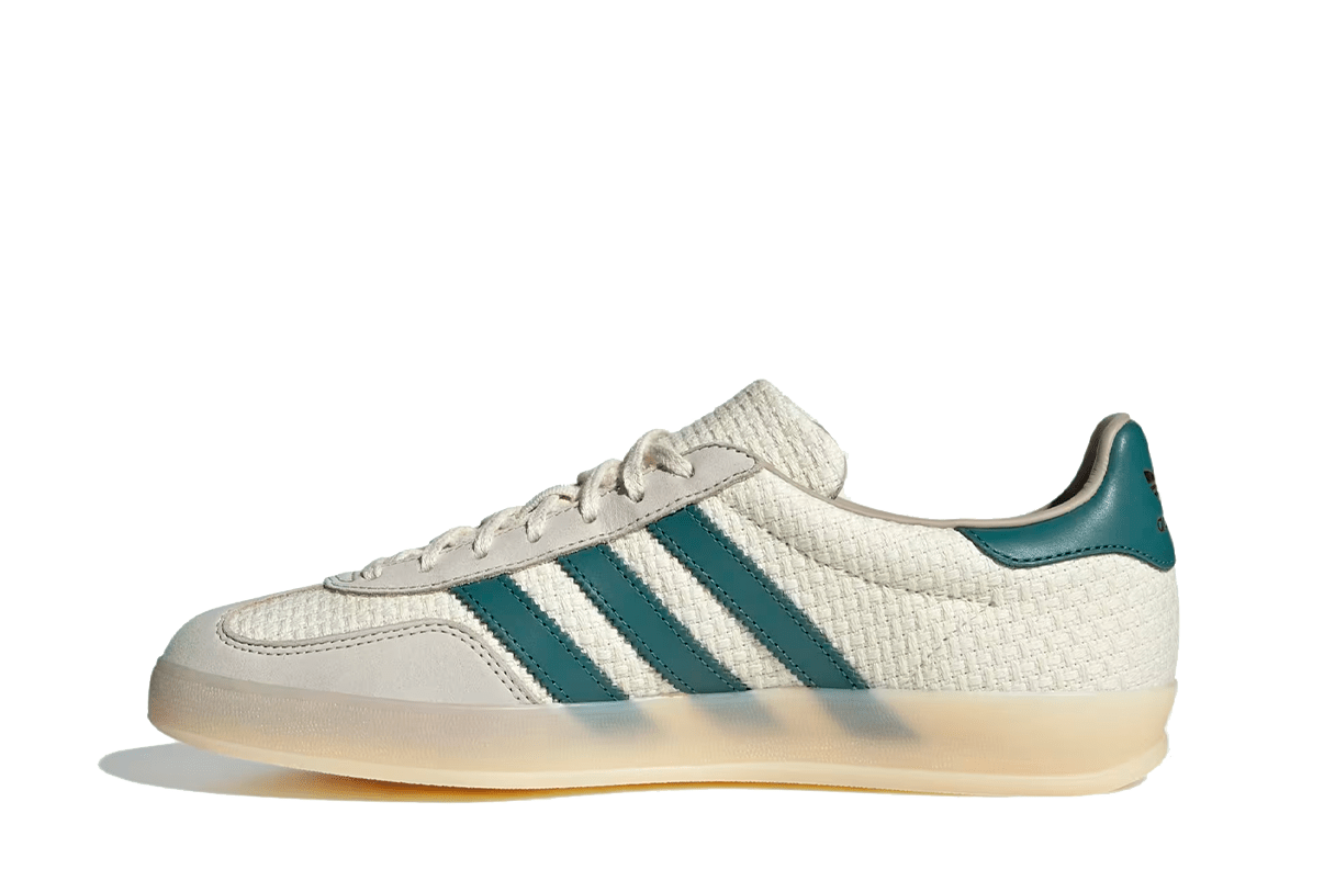 Tênis Adidas Gazelle Indoor Cream White Preloved Teal Branco