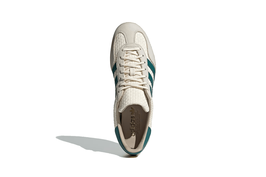 Tênis Adidas Gazelle Indoor Cream White Preloved Teal Branco