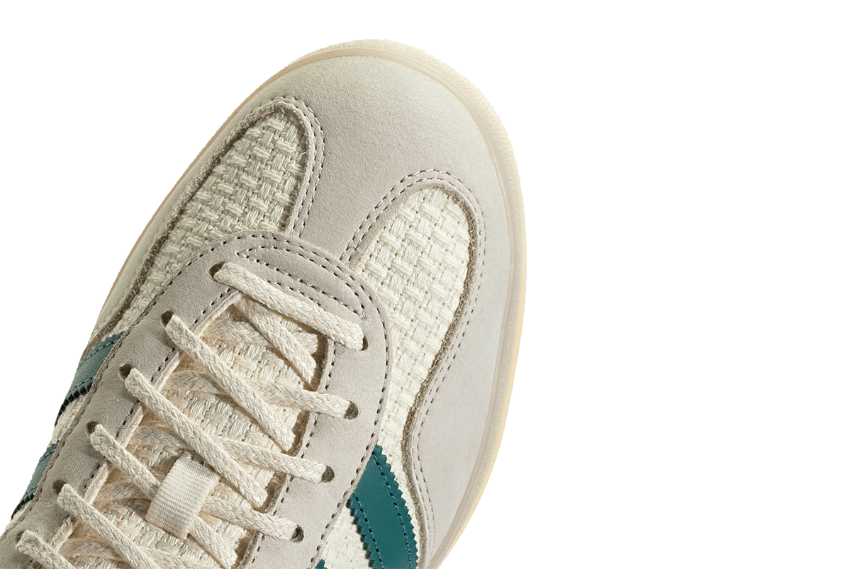 Tênis Adidas Gazelle Indoor Cream White Preloved Teal Branco