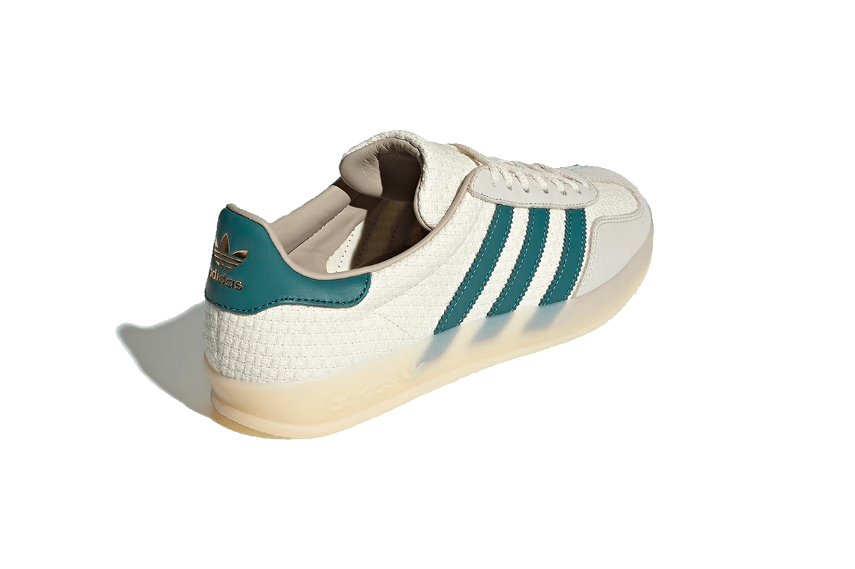 Tênis Adidas Gazelle Indoor Cream White Preloved Teal Branco