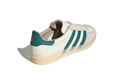 Tênis Adidas Gazelle Indoor Cream White Preloved Teal Branco