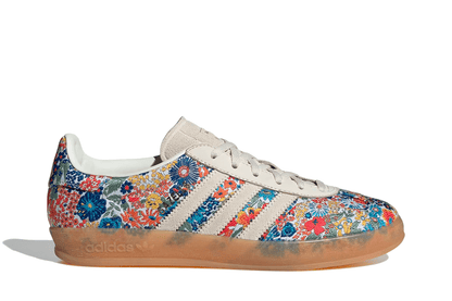 Tênis Adidas Gazelle Indoor Liberty London Floral Embroidery Multi-Color