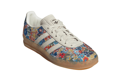 Tênis Adidas Gazelle Indoor Liberty London Floral Embroidery Multi-Color