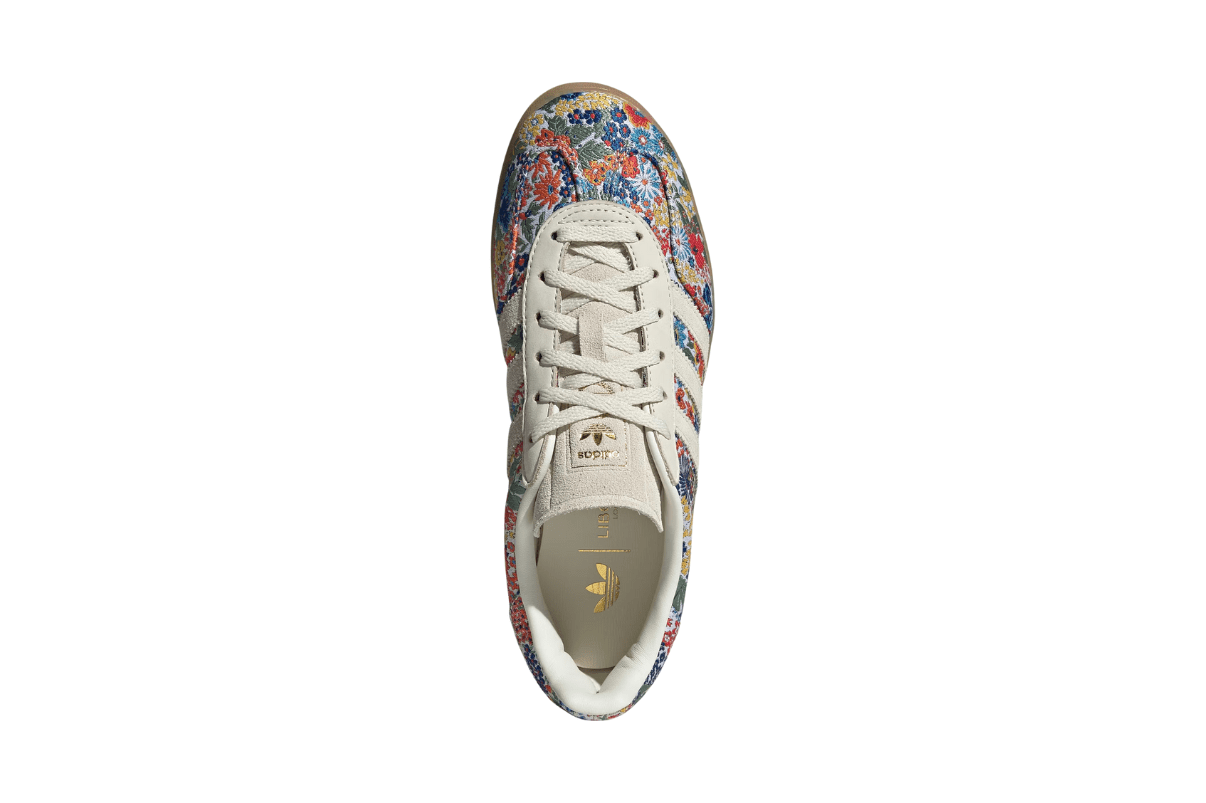 Tênis Adidas Gazelle Indoor Liberty London Floral Embroidery Multi-Color
