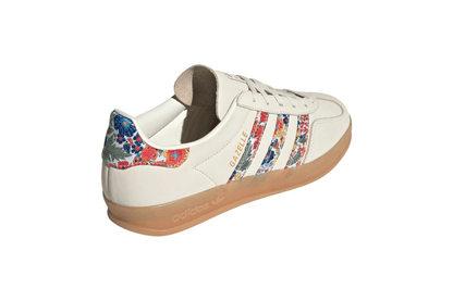 Tênis Adidas Gazelle Indoor Liberty London Floral Embroidery Stripes Multi-Color