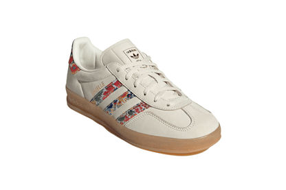 Tênis Adidas Gazelle Indoor Liberty London Floral Embroidery Stripes Multi-Color
