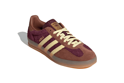 Tênis Adidas Gazelle Indoor Maroon Almost Yellow Marrom