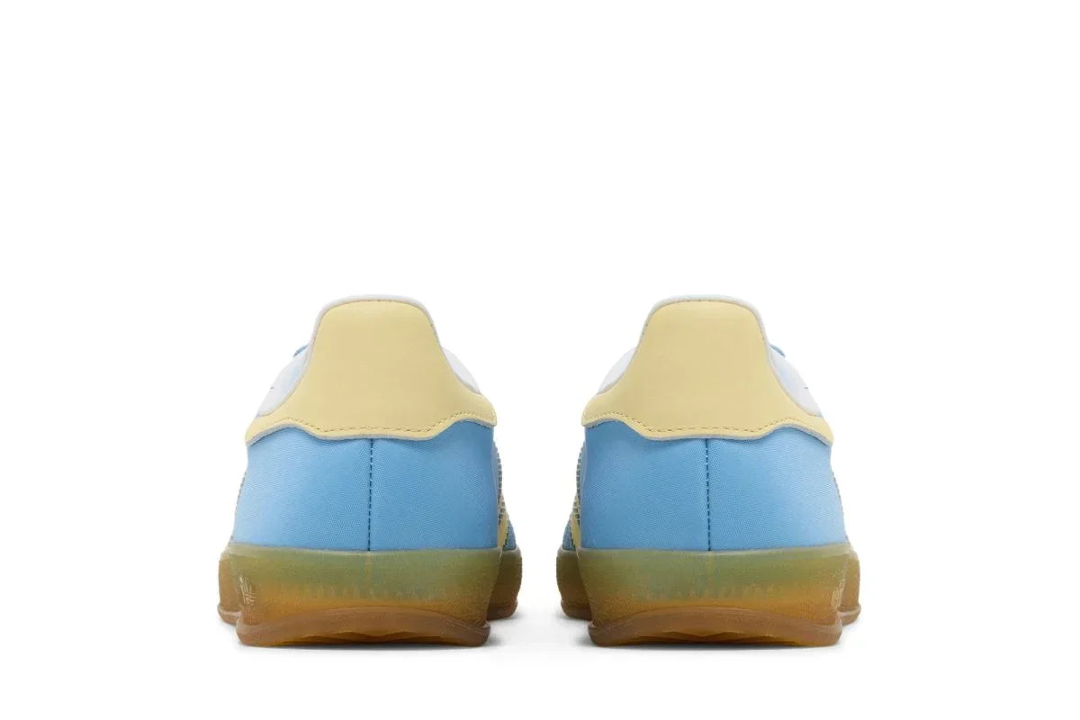 Adidas Gazelle Indoor Semi Blue Burst Almost Yellow Azul