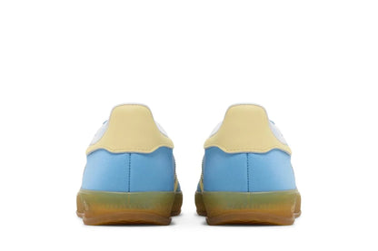 Adidas Gazelle Indoor Semi Blue Burst Almost Yellow Azul