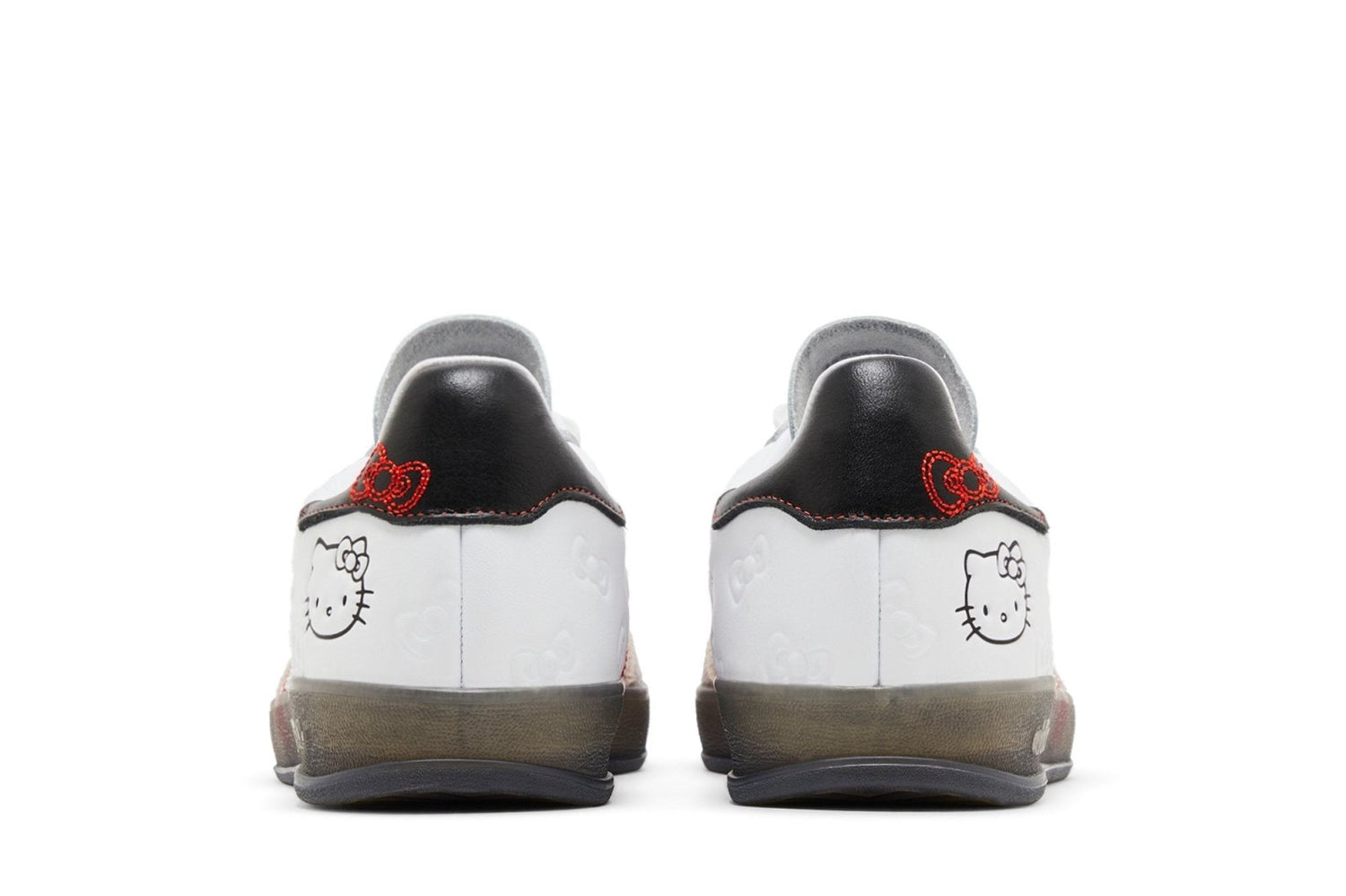 Tênis Adidas Gazelle Indoor x Hello Kitty Anniversary Cloud White Red Branco