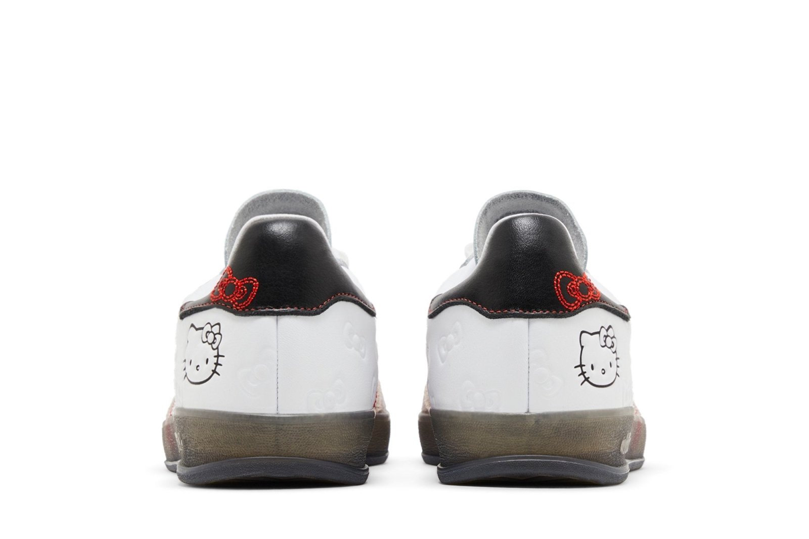 Tênis Adidas Gazelle Indoor x Hello Kitty Anniversary Cloud White Red Branco