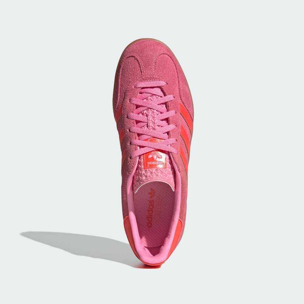 Tênis Adidas Gazelle Indoor Beam Pink Solar Red Rosa