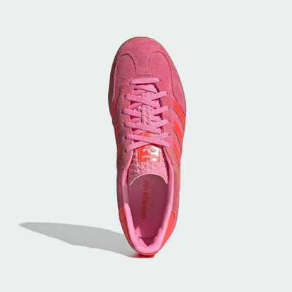 Tênis Adidas Gazelle Indoor Beam Pink Solar Red Rosa