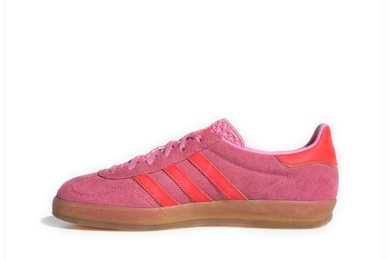 Tênis Adidas Gazelle Indoor Beam Pink Solar Red Rosa