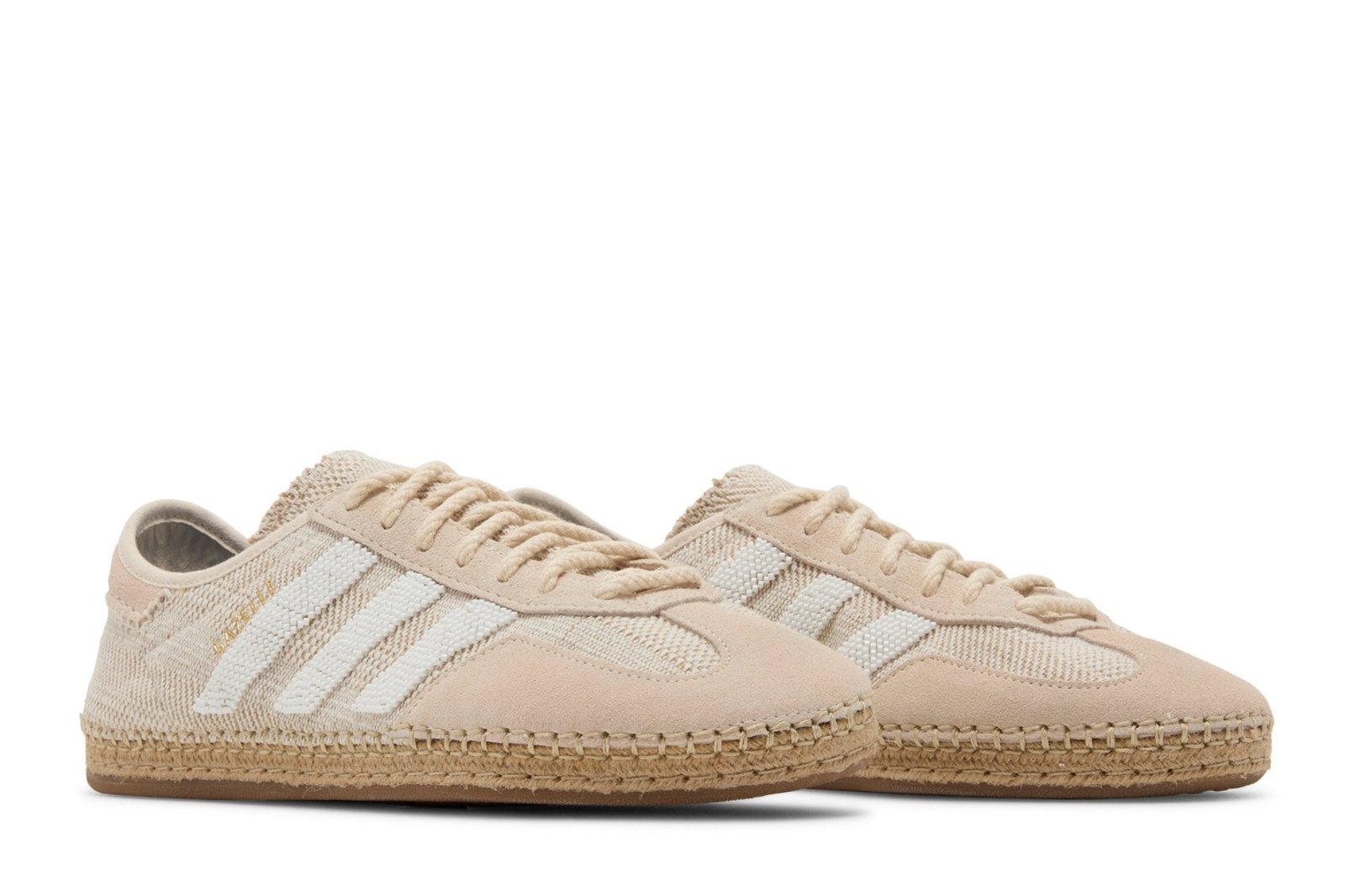 Tênis Adidas Gazelle x CLOT by Edison Chen Halo Ivory Bege