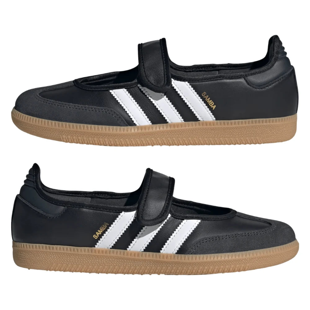 Tênis Adidas Samba Jane Black White Gum Preto - foto 7