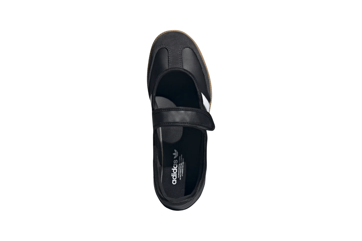 Tênis Adidas Samba Jane Black White Gum Preto