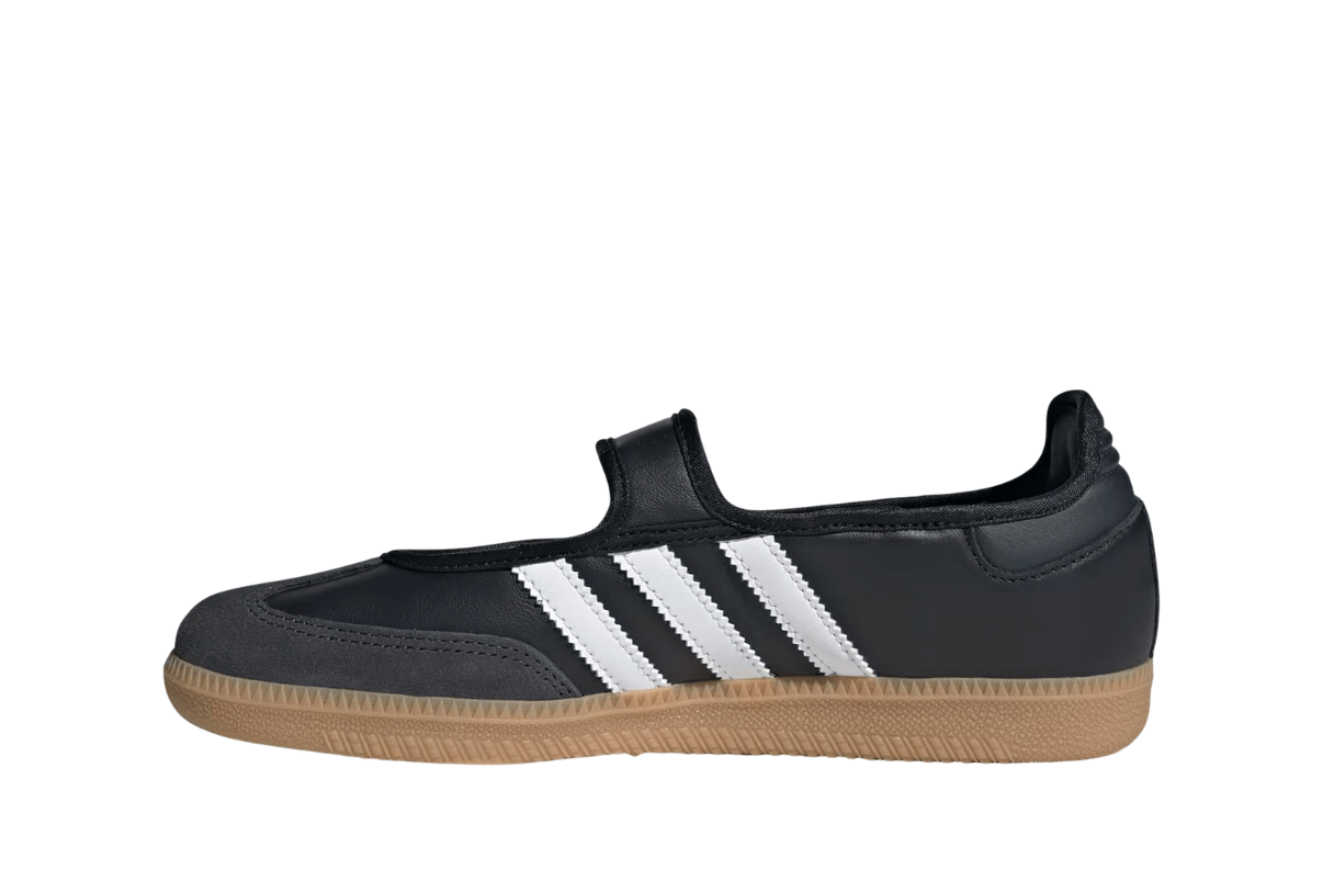 Tênis Adidas Samba Jane Black White Gum Preto