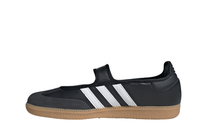Tênis Adidas Samba Jane Black White Gum Preto