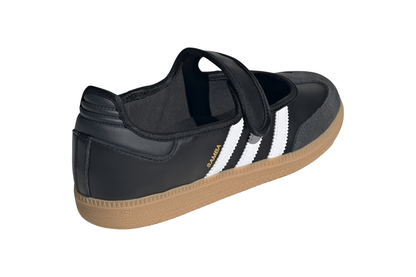 Tênis Adidas Samba Jane Black White Gum Preto