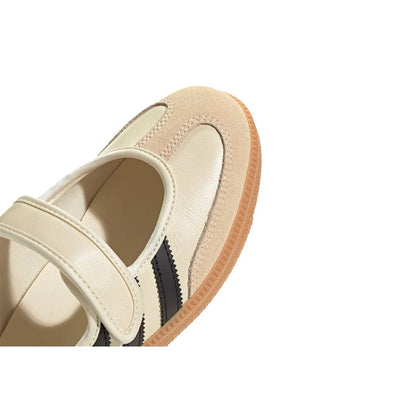 Tênis Adidas Samba Jane Cream Black Gum Bege - foto 5