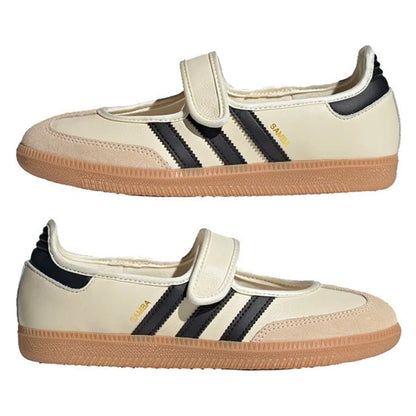 Tênis Adidas Samba Jane Cream Black Gum Bege - foto 7